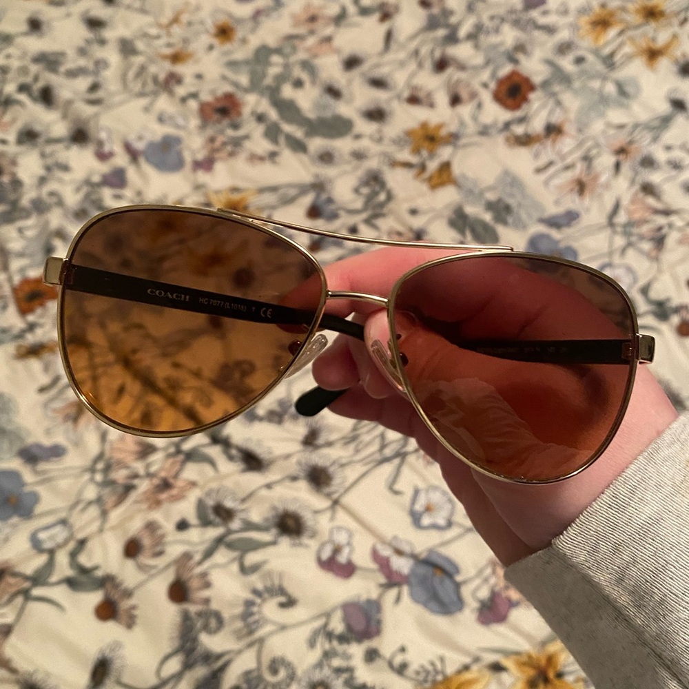Coach branded sunglasses